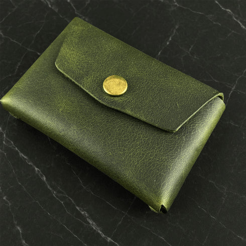 Leather Card Holder Without Sewing or Glue | Slim Wallet