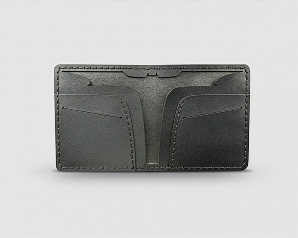 Italian Veg-Tanned Calf Leather Horizontal Bifold Wallet