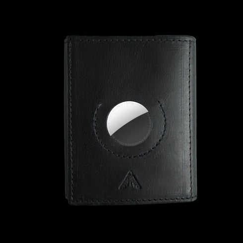 Personalized Trifold AirTag Wallet with Money Pocket