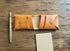 Personalized Origami Leather Wallet: Handmade Minimalist Card Holder