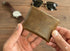 Personalized Origami Leather Wallet: Handmade Minimalist Card Holder