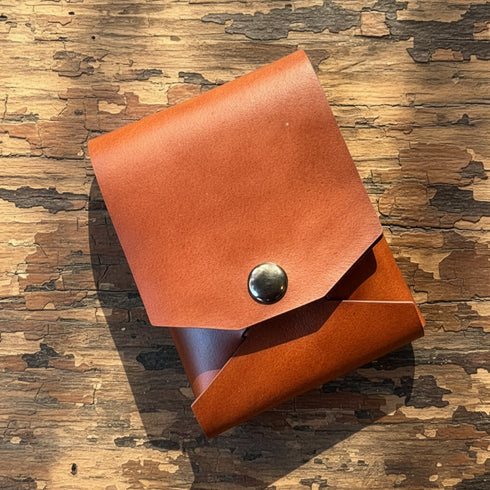 STITCHLESS Handmade Italian Leather ORIGAMI Wallet | Magnetic Closure